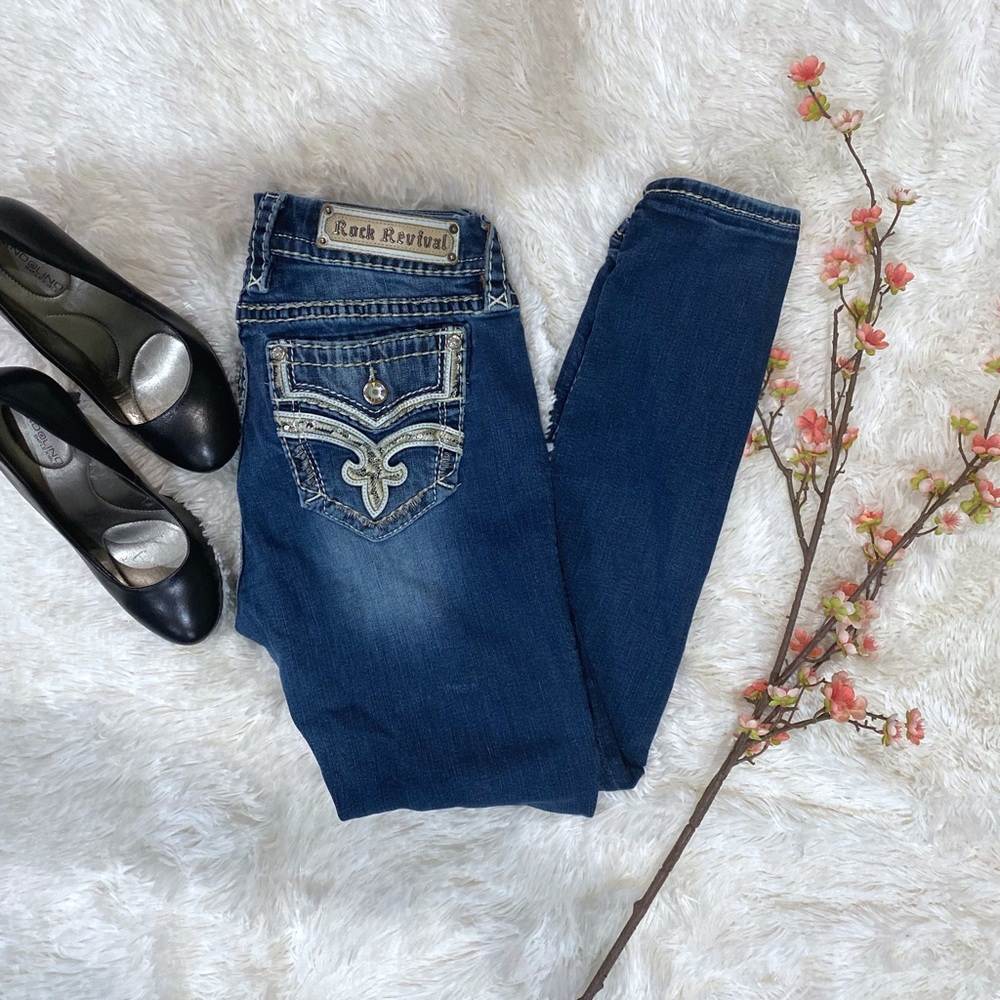 Rock Revival Willa Easy Skinny Stretch Jean SZ 28